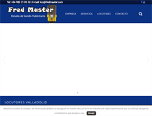 Tablet Screenshot of fredmaster.com